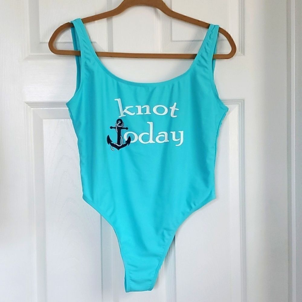 Heat womans, Knot Today,one piece swimsuit, large